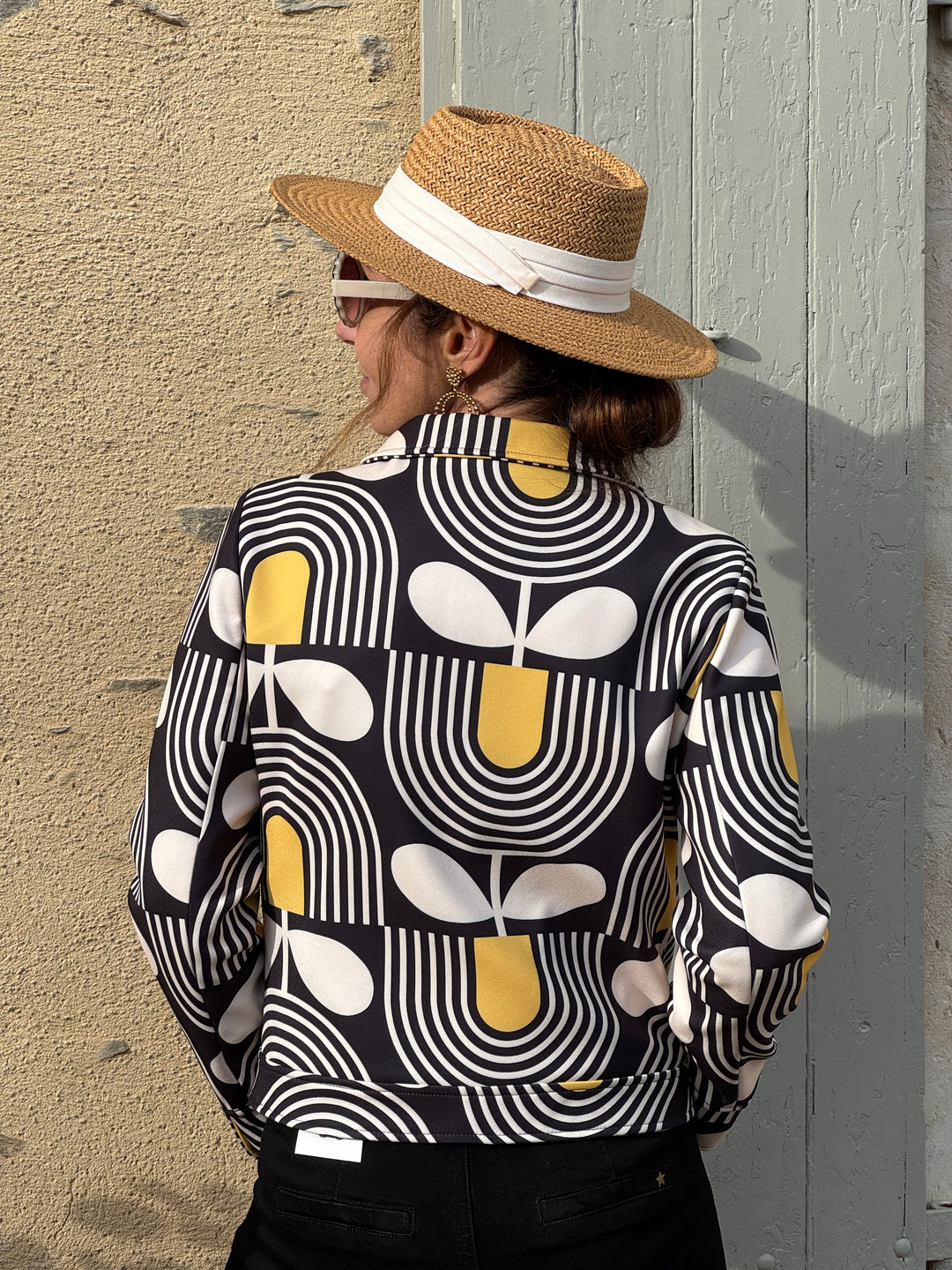 SEVENTIES Jacket #182 Mustard Hippocampe