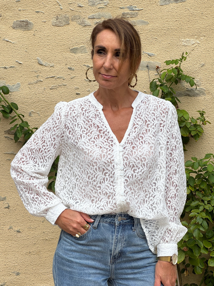 Blouse BLANDINE écru La Petite Étoile