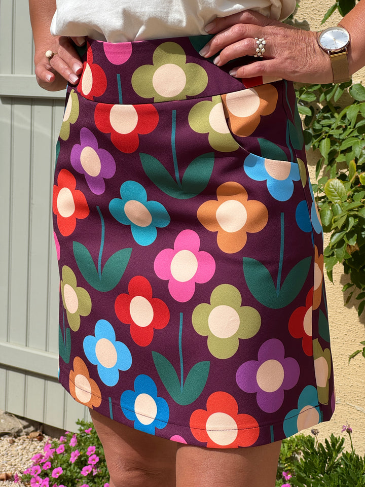 Jupe SEVENTIES n°189 Hippocampe