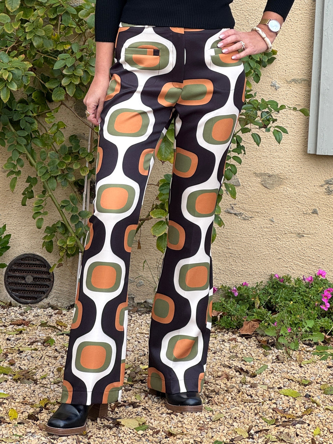 Pantalon SEVENTIES n°172 Hippocampe