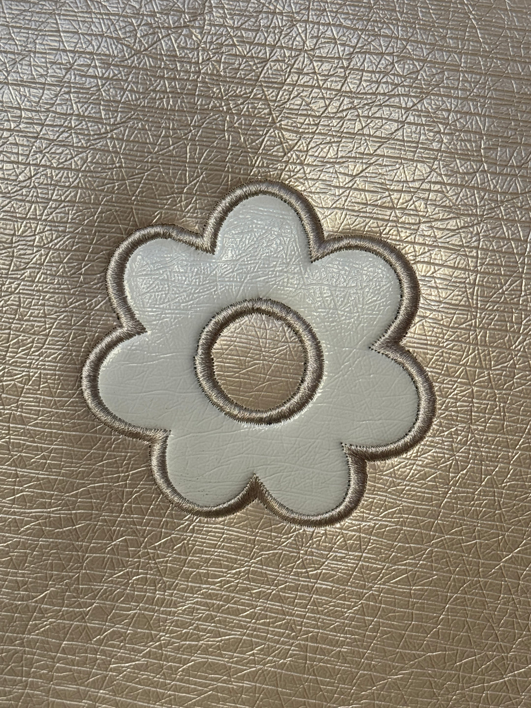 Sac en vinyle ivoire BOWLING Hippocampe