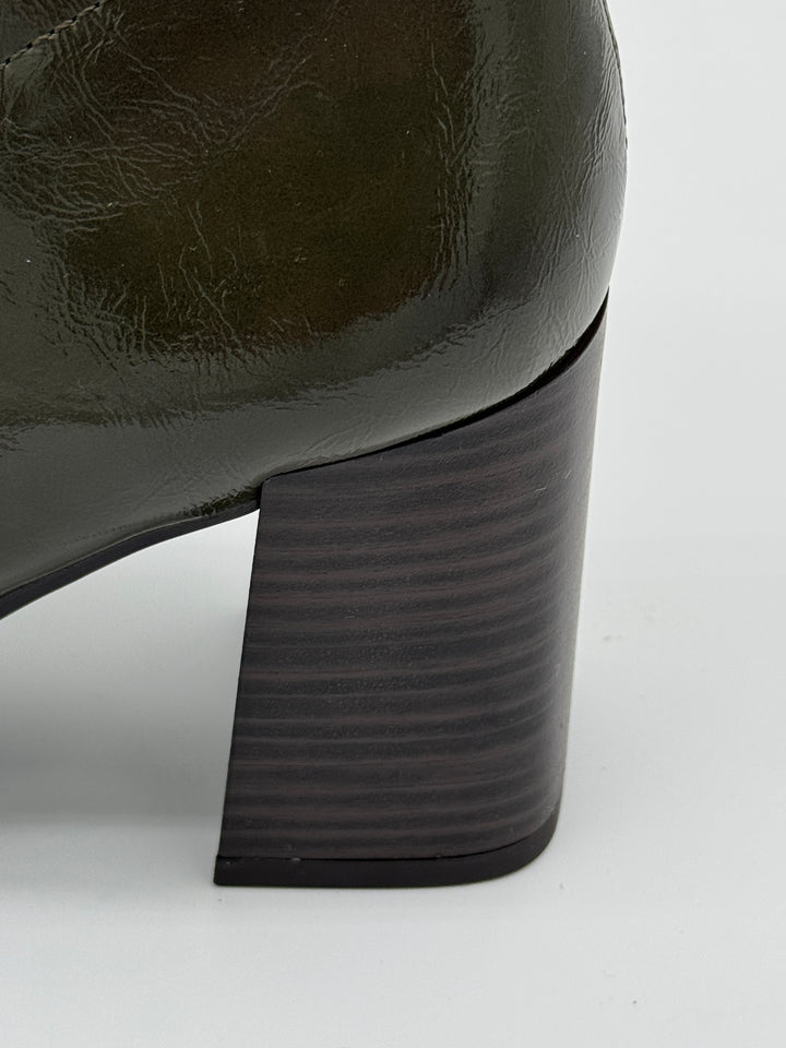 Khaki Ankle Boots 2-25303-47 725 Marco Tozzi