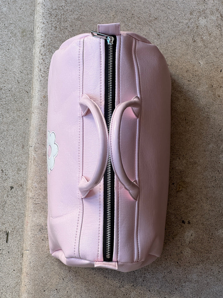 Sac en vinyle rose bonbon BOWLING Hippocampe