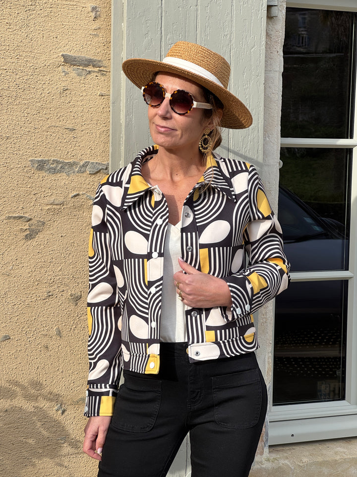 SEVENTIES Jacket #182 Mustard Hippocampe