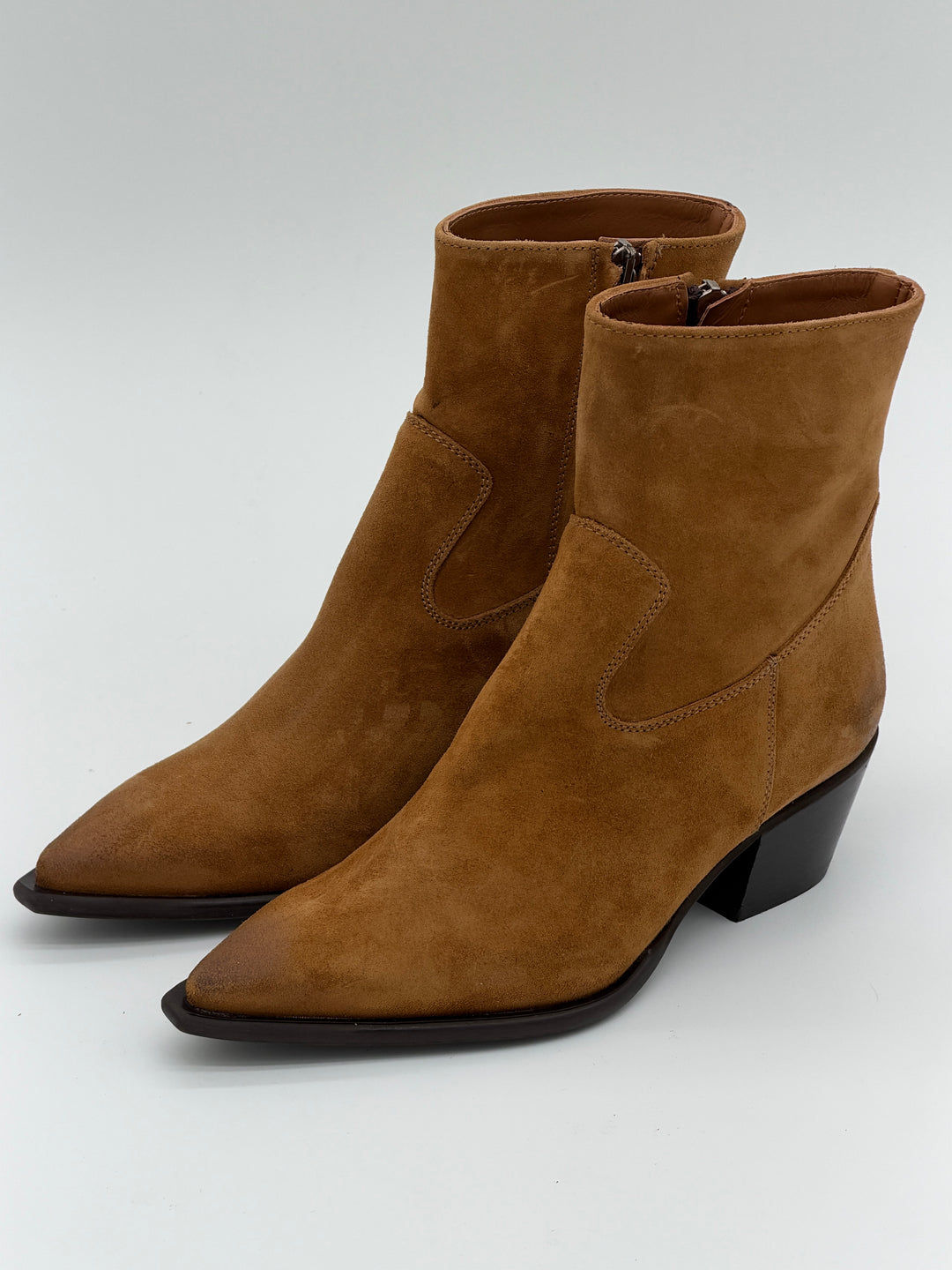 Bottines camel TORONTO Camoscio Egytp Semerdjian
