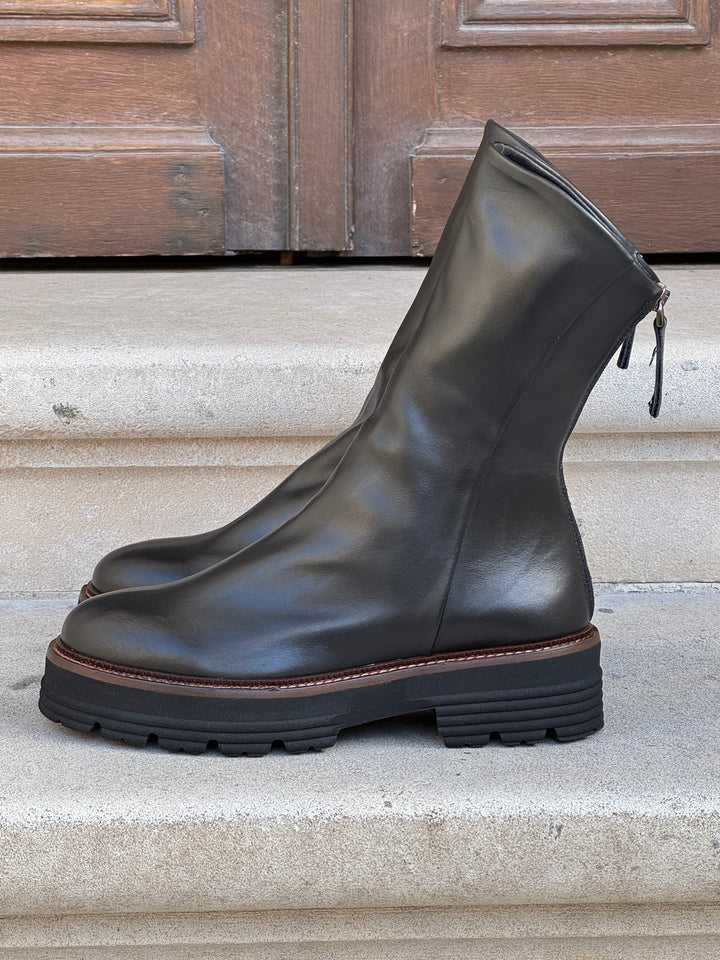 Semerdjian K134-200 schwarze Lederstiefel