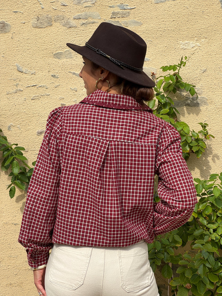 AUGUSTE Bordeaux Shirt In April 1986