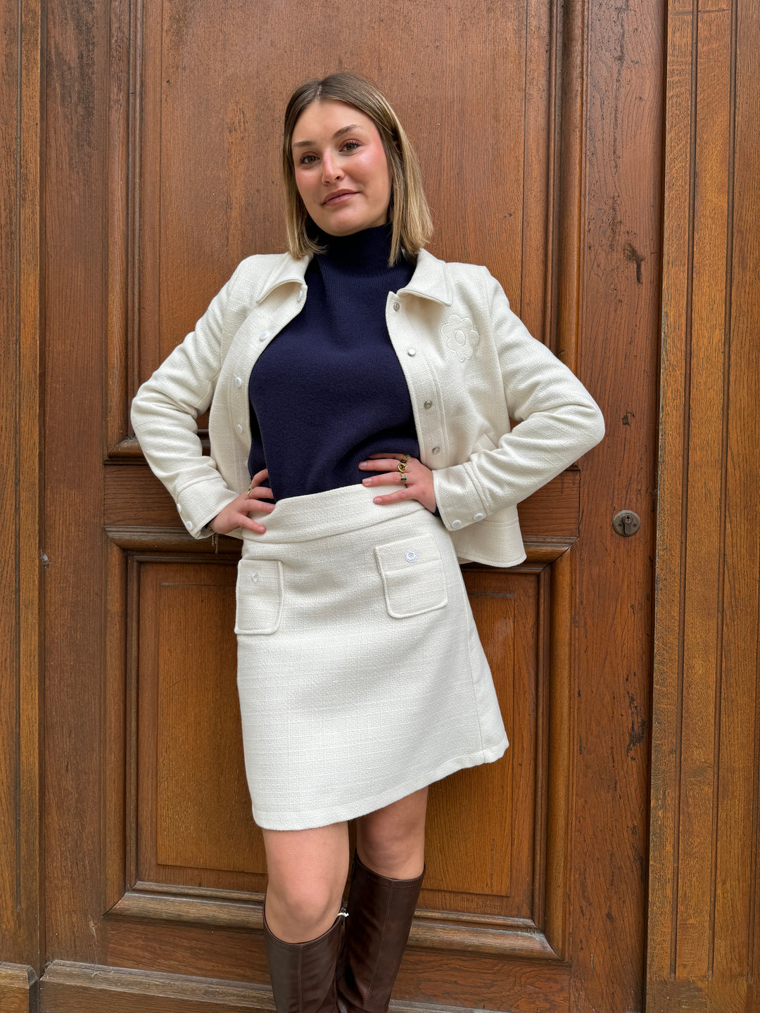 Jupe en tweed n°118 | Burda Style 01/25 Jupe en tweed n°118 | Burda Style 01/25