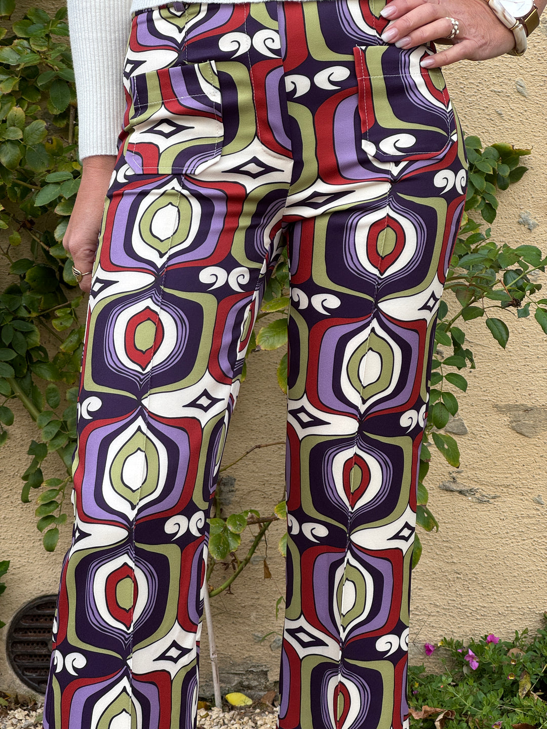 Pantalon SEVENTIES n°193 Hippocampe