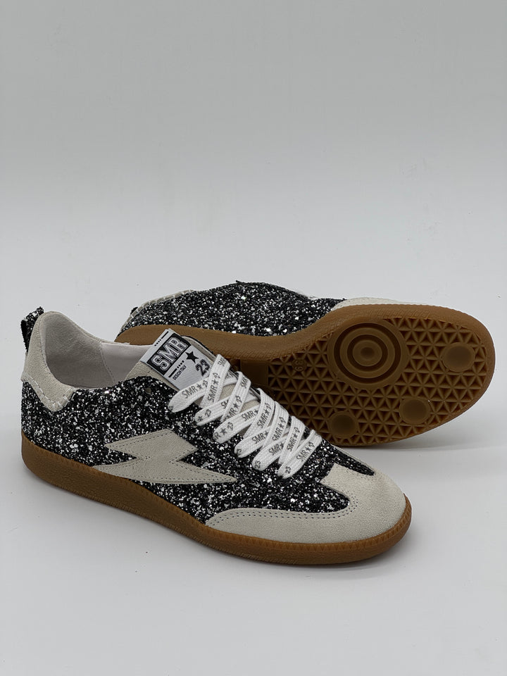 Basket gris noir pailleté KAYLA E342 Semerdjian