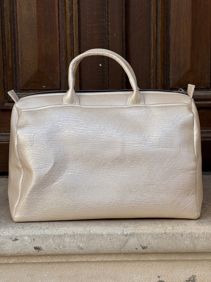 Sac en vinyle ivoire BOWLING Hippocampe