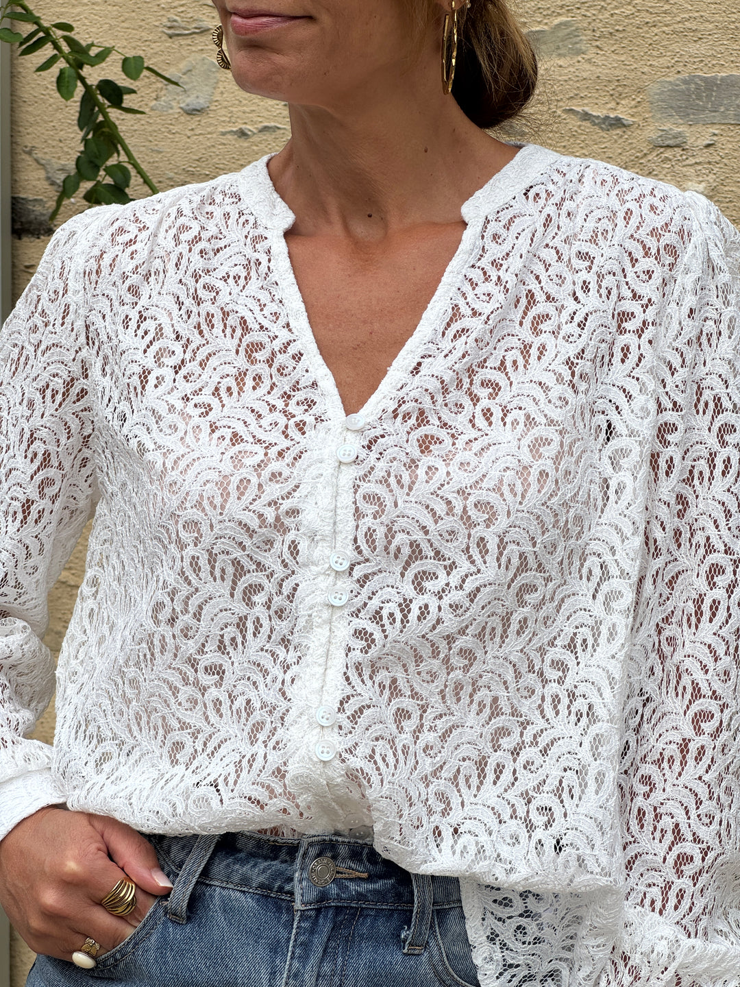Blouse BLANDINE écru La Petite Étoile