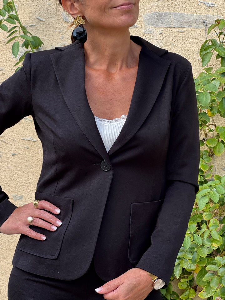 Veste noir KELLY Hippocampe