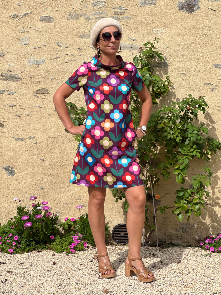 Robe multico SEVENTIES N°189 Hippocampe