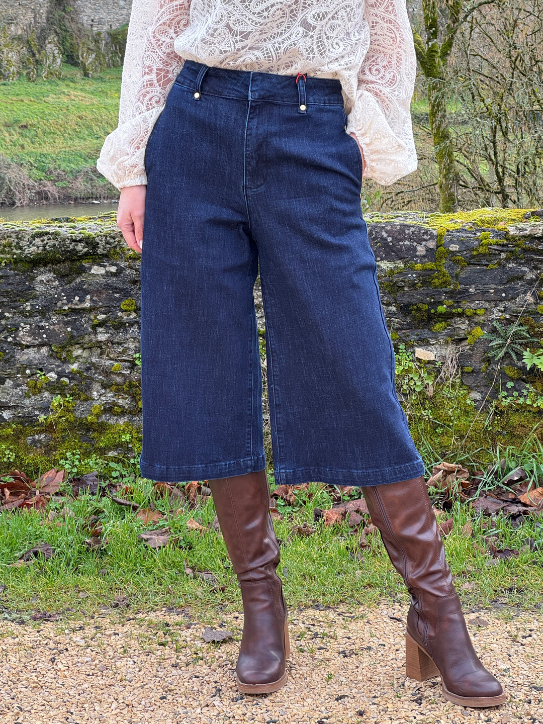 Jupe-culotte jean brut PLINT La Petite Étoile