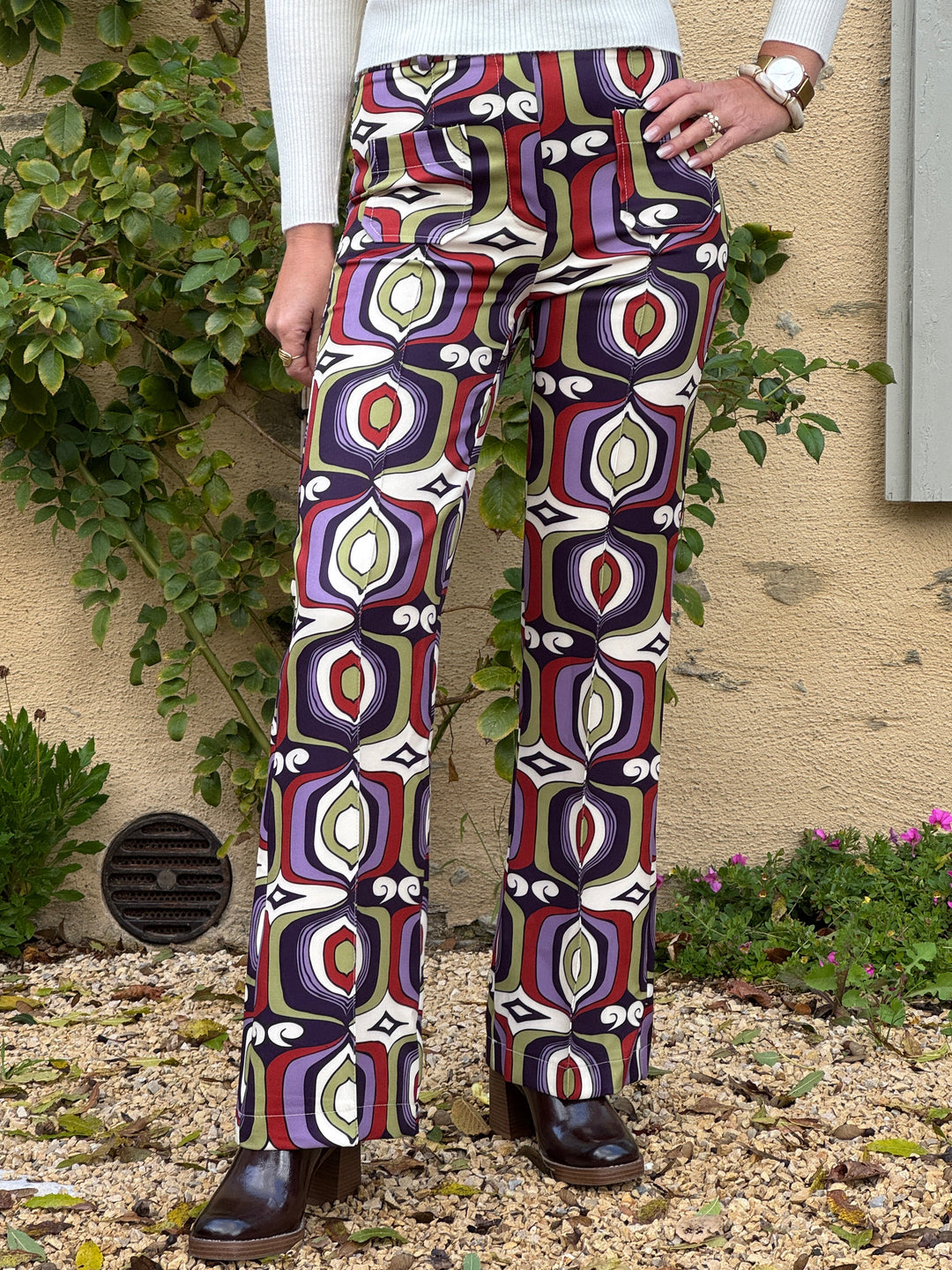 Pantalon SEVENTIES n°193 Hippocampe
