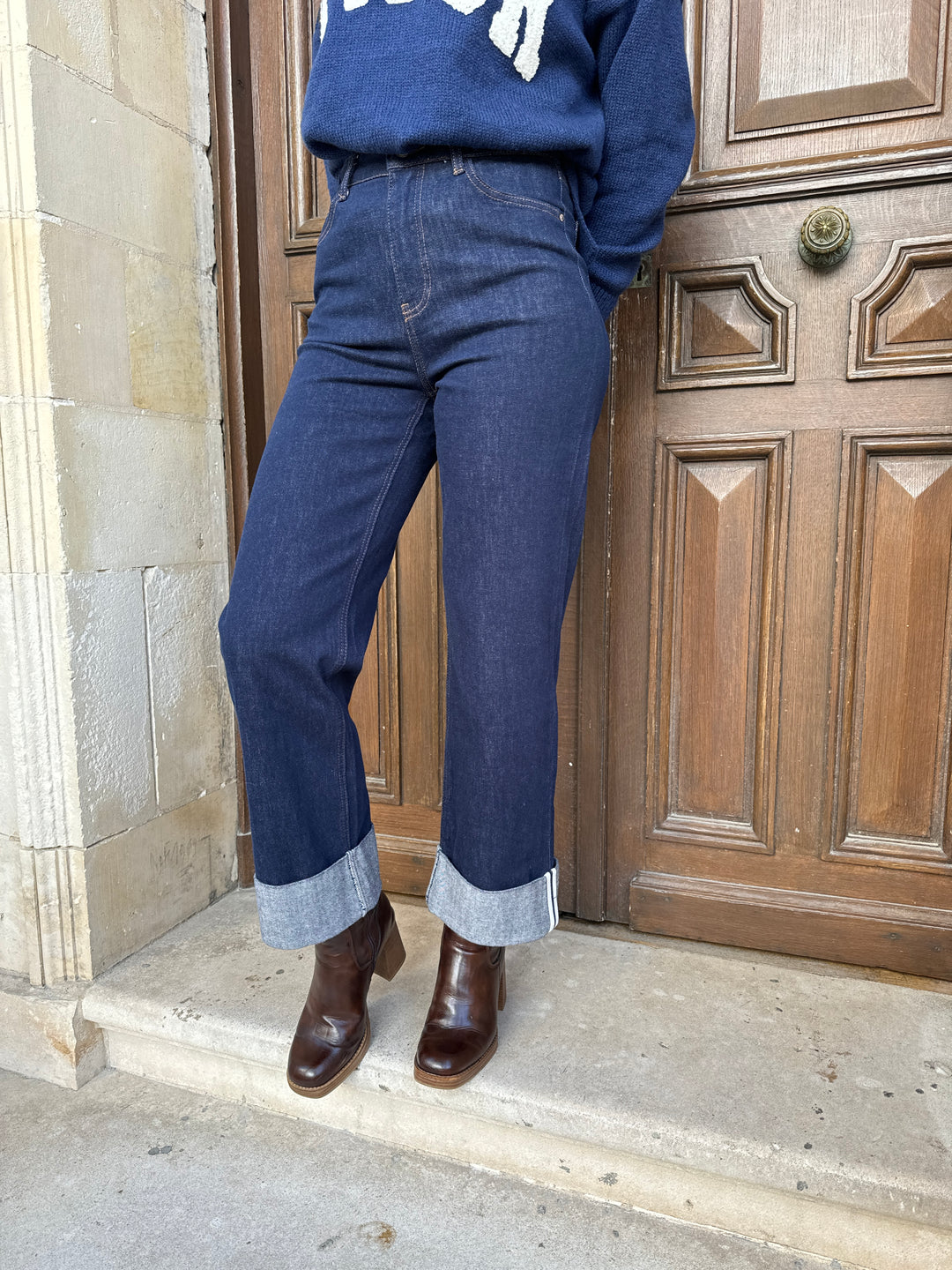 Jeans denim brut LOANE Oraije