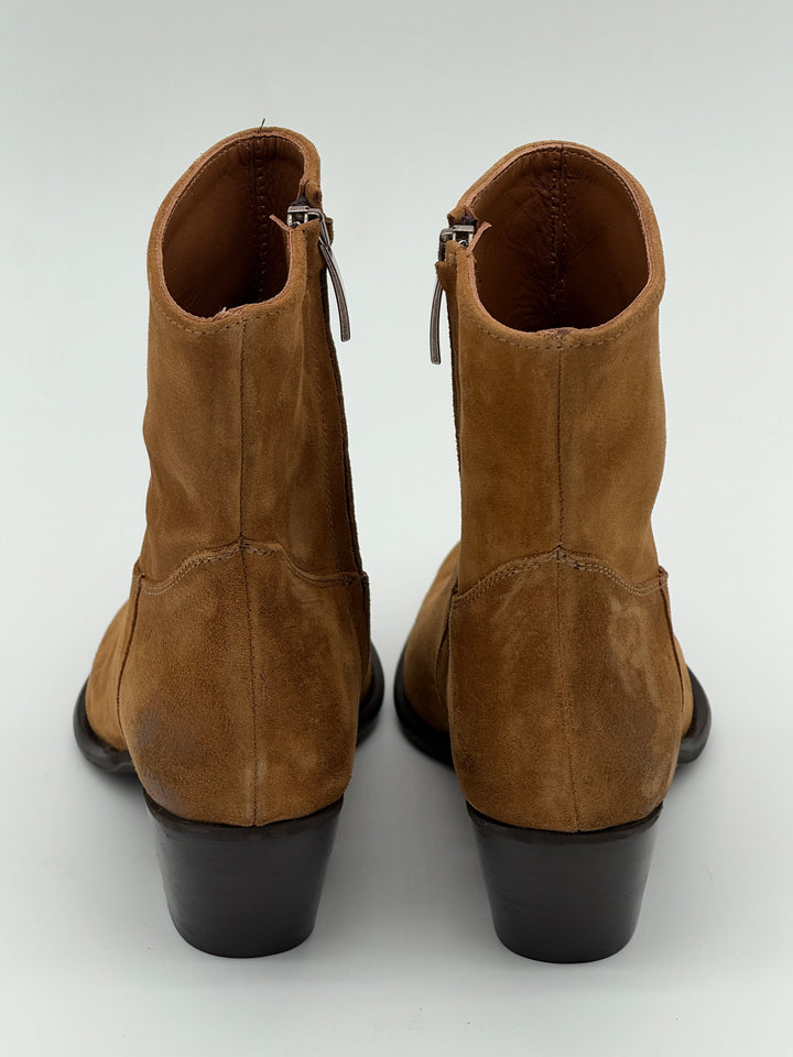 Bottines camel TORONTO Camoscio Egytp Semerdjian