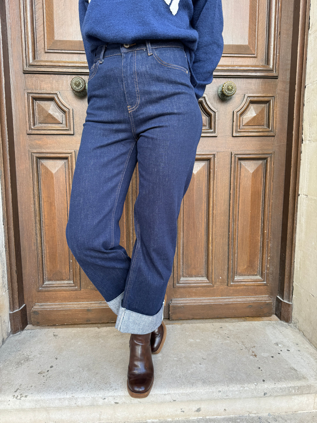 Jeans denim brut LOANE Oraije