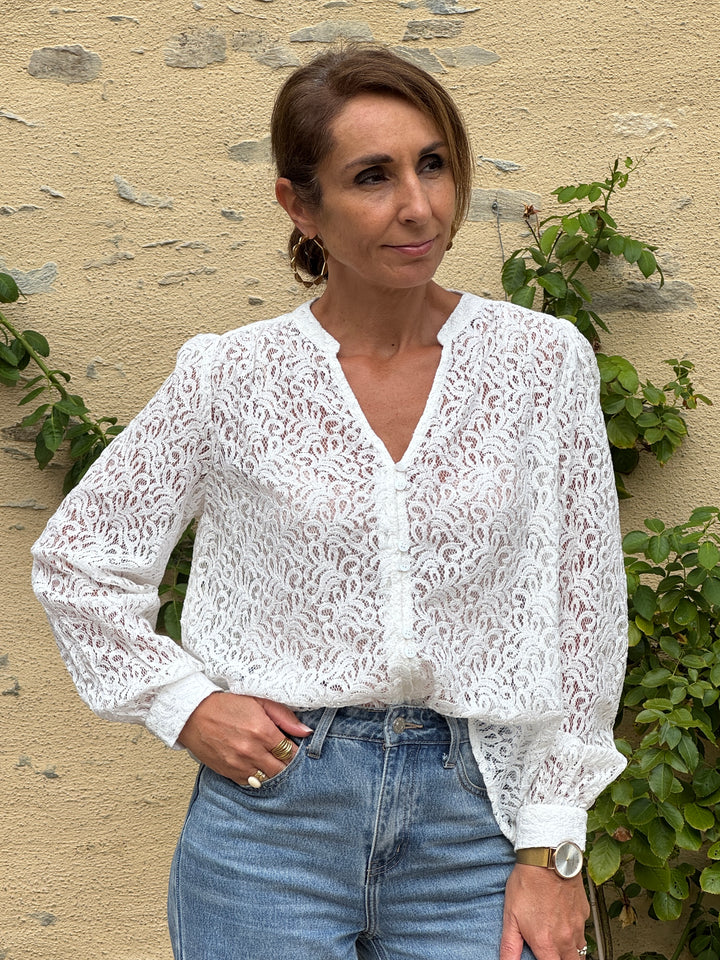 Blouse BLANDINE écru La Petite Étoile