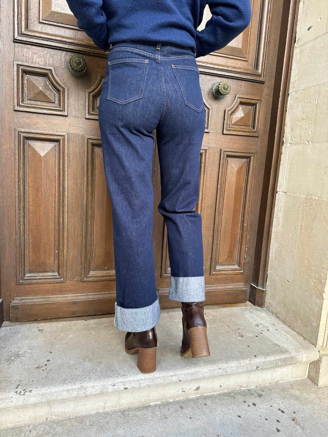 Jeans denim brut LOANE Oraije