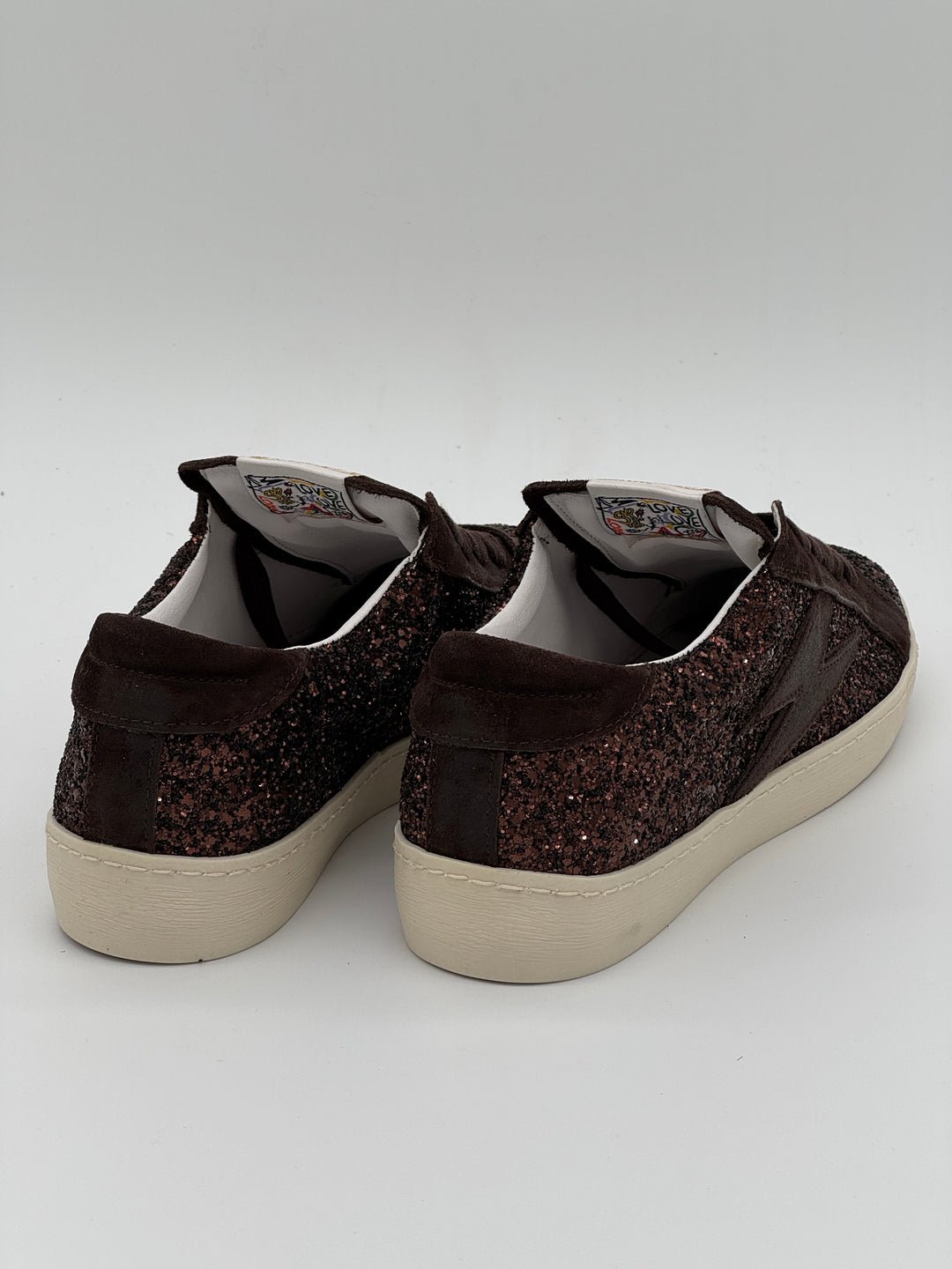 Basket chocolat paillettes MAYA E179 A Semerdjian