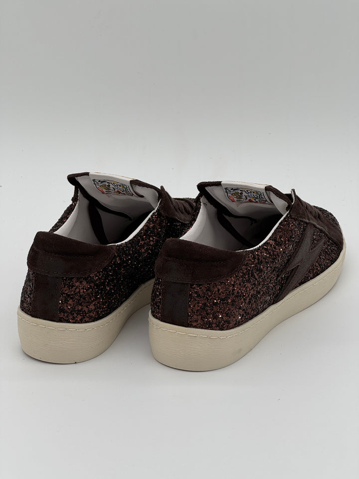 Basket chocolat paillettes MAYA E179 A Semerdjian
