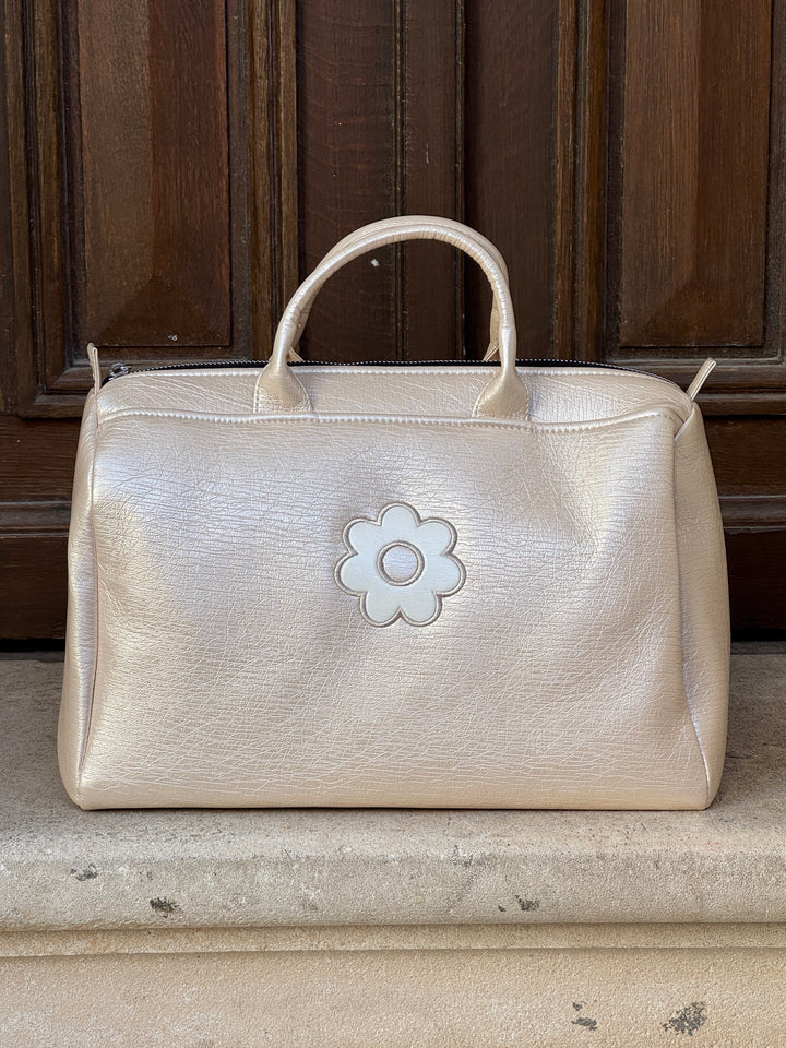 Sac en vinyle ivoire BOWLING Hippocampe