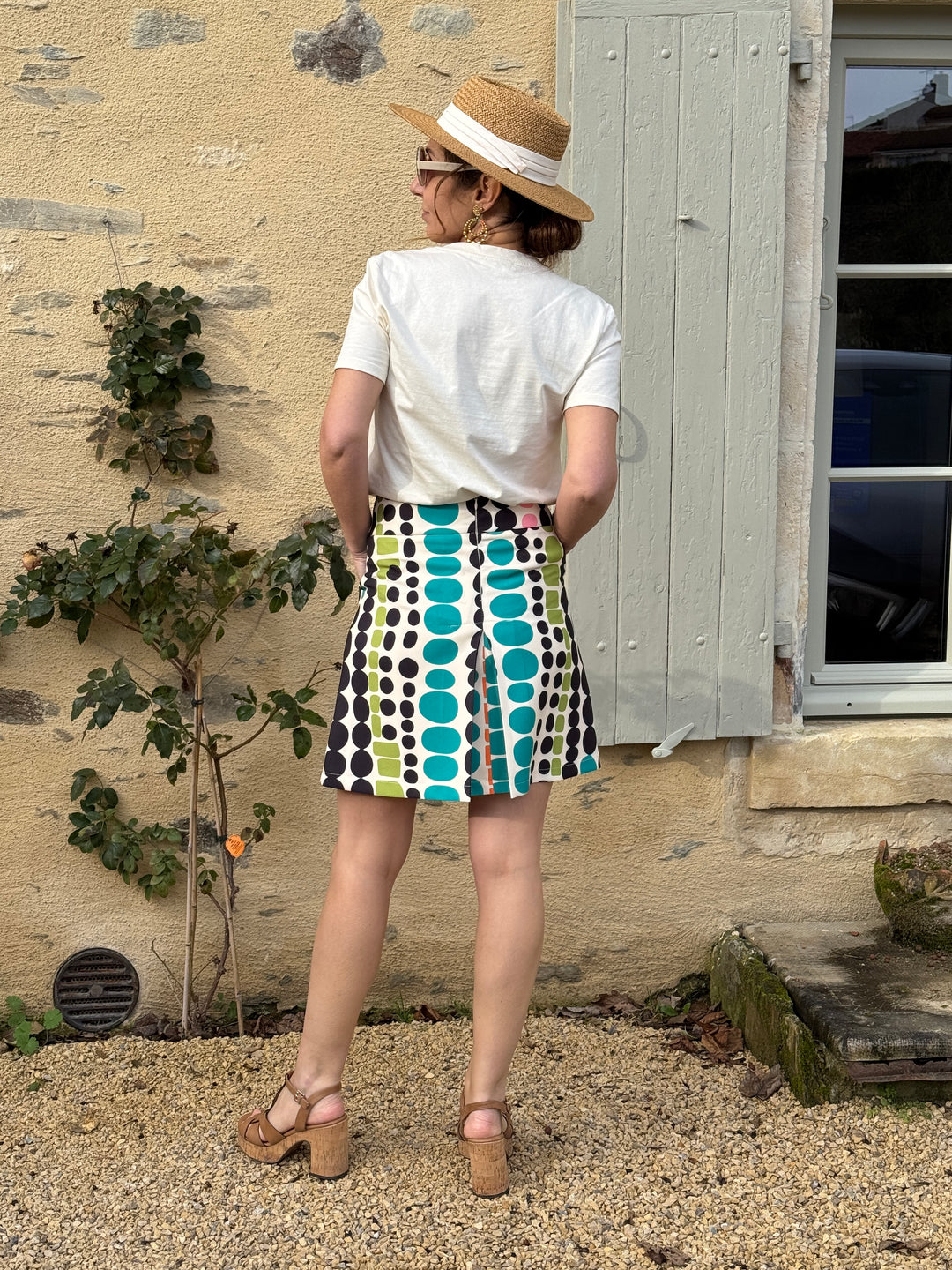 Jupe SEVENTIES n°185 multicolore Hippocampe