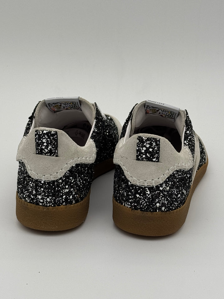 Basket gris noir pailleté KAYLA E342 Semerdjian