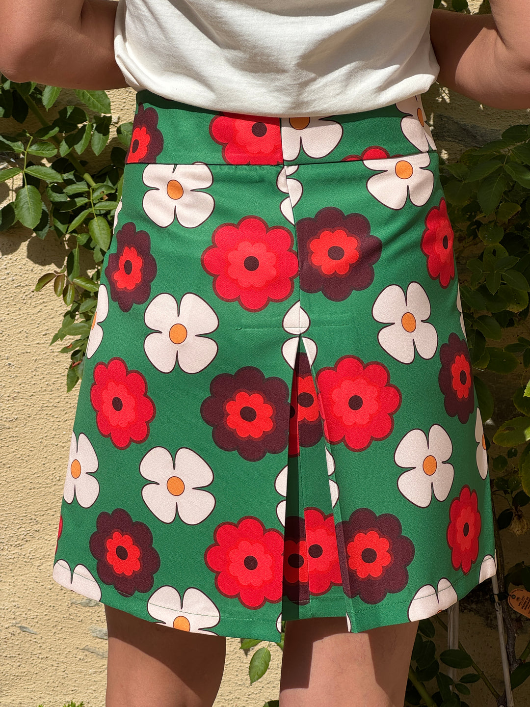 SEVENTIES Skirt No. 121 Green Seahorse