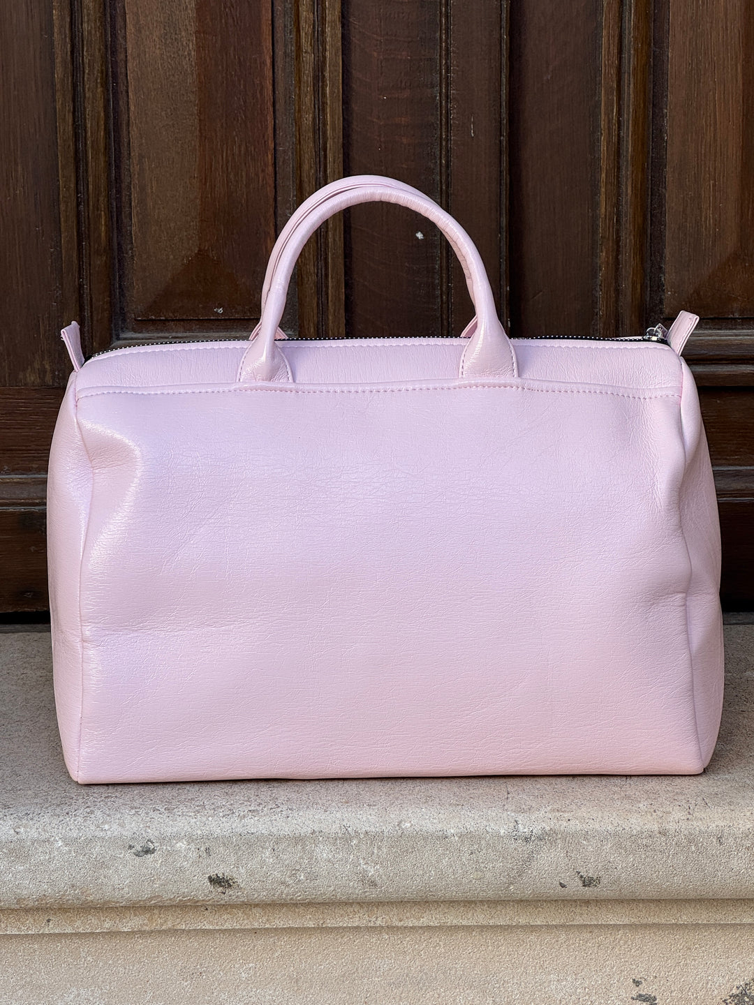 Sac en vinyle rose bonbon BOWLING Hippocampe