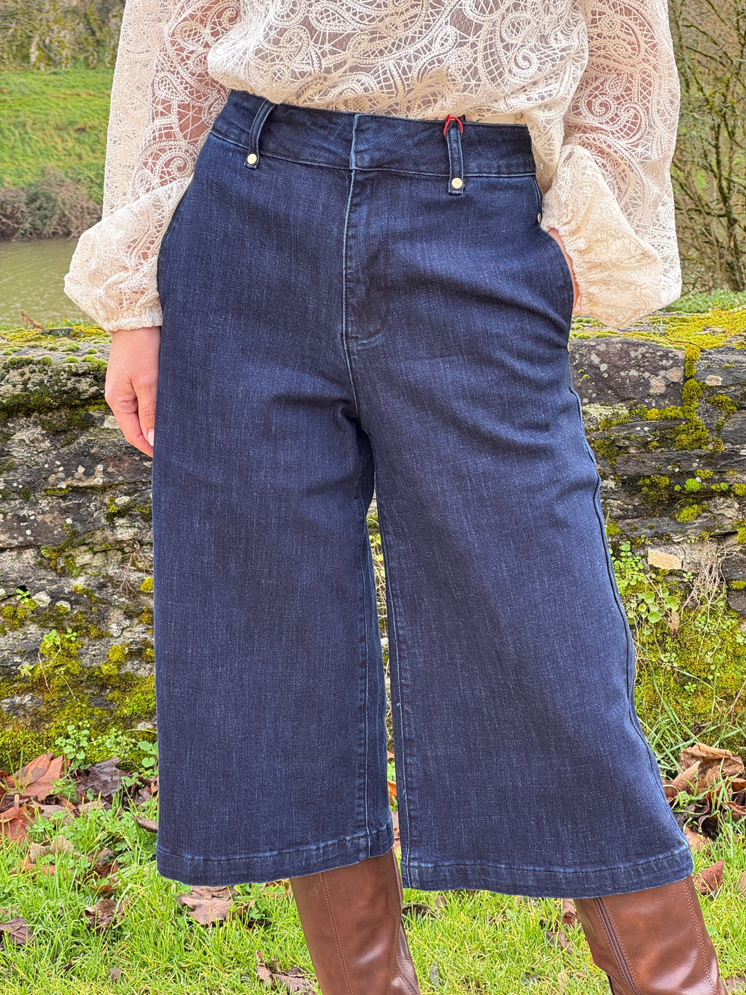 Jupe-culotte jean brut PLINT La Petite Étoile