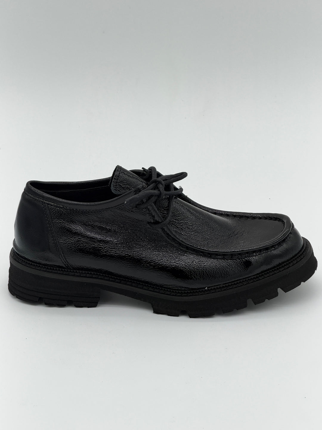 Mocassins noir cuir 213/100 Naplak Nero Semerdjian