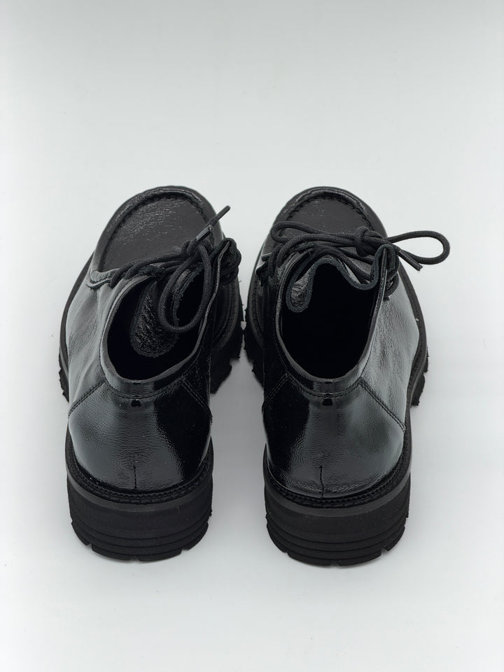 Mocassins noir cuir 213/100 Naplak Nero Semerdjian
