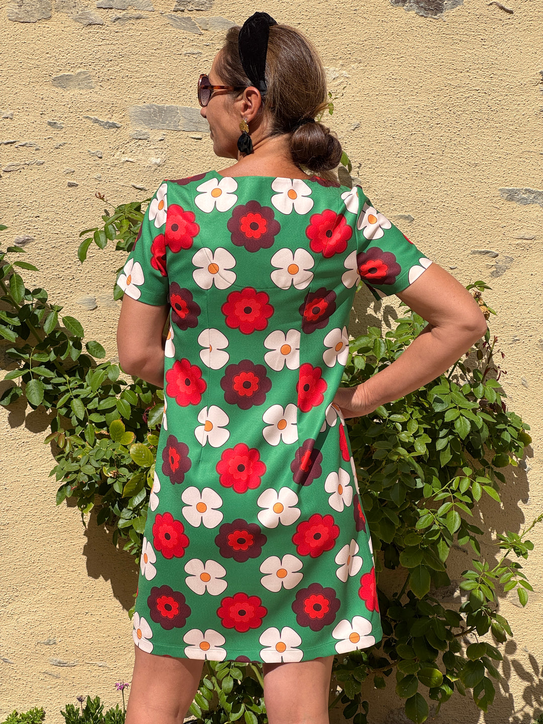 SEVENTIES Dress No. 121 Green Seahorse