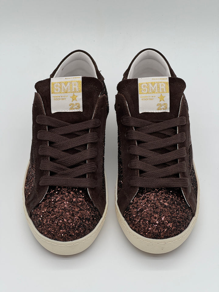 Basket chocolat paillettes MAYA E179 A Semerdjian