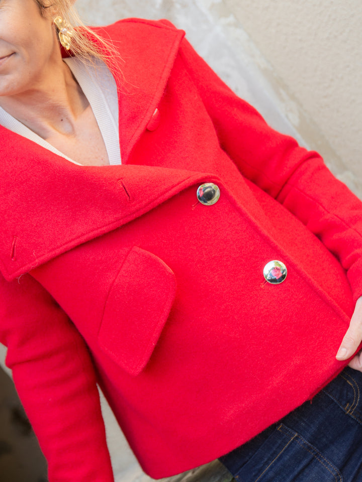 Caban hermès court SOMEBODY TO LOVE Hippocampe