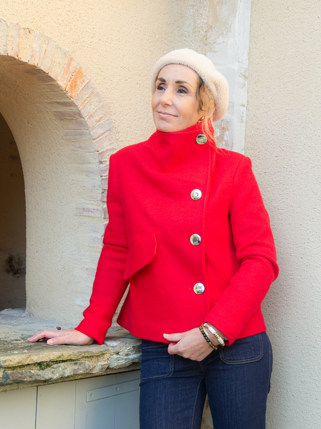 Caban hermès court SOMEBODY TO LOVE Hippocampe