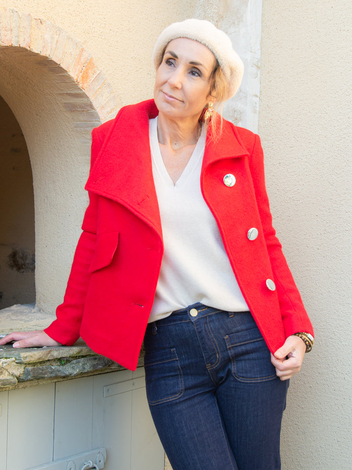 Caban hermès court SOMEBODY TO LOVE Hippocampe