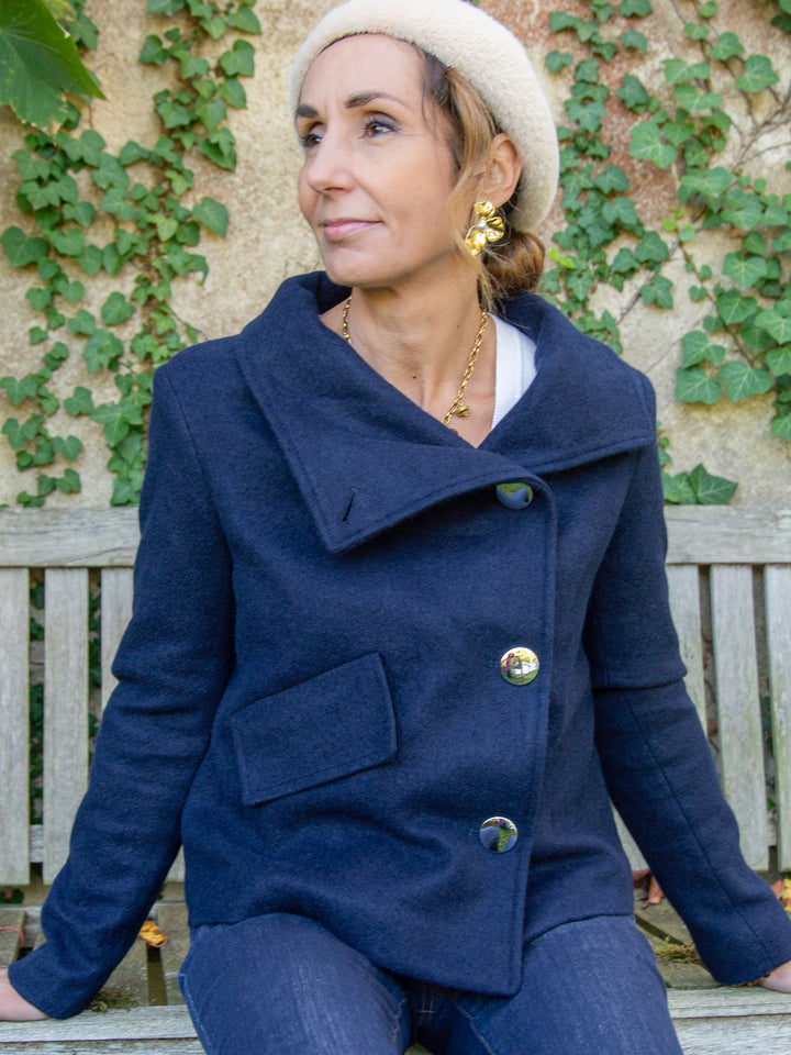 Caban marine court SOMEBODY TO LOVE Hippocampe