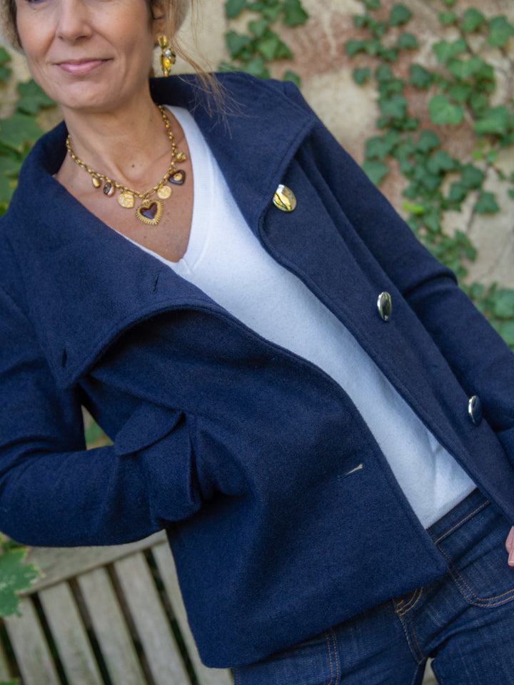 Caban marine court SOMEBODY TO LOVE Hippocampe