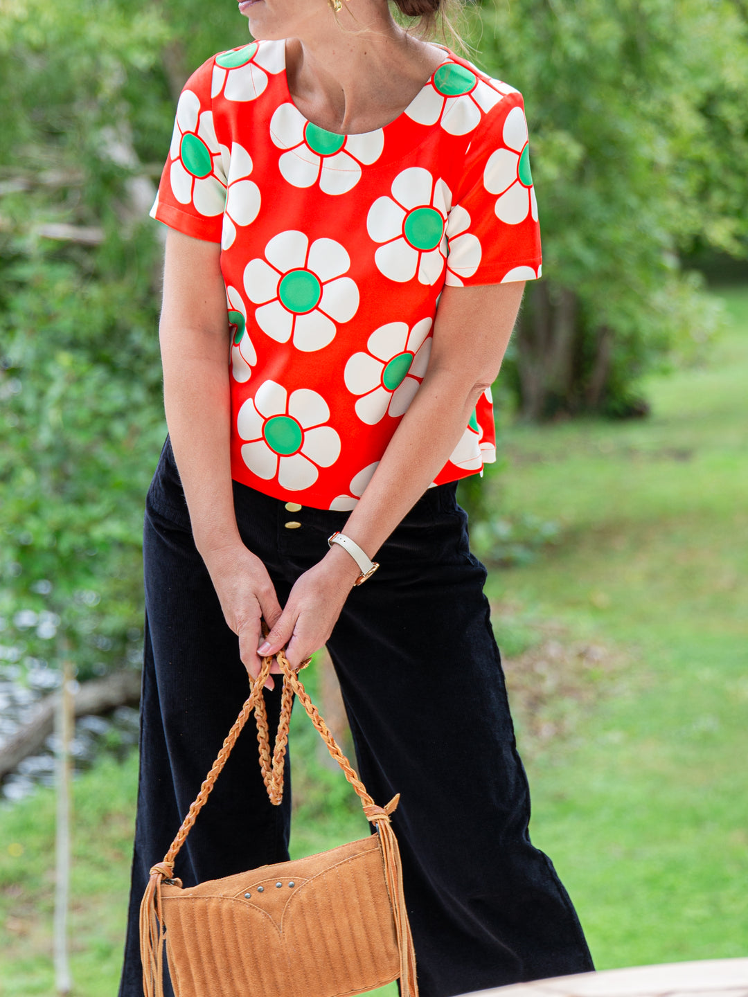 Top SEVENTIES Nr. 127 orange Seepferdchen