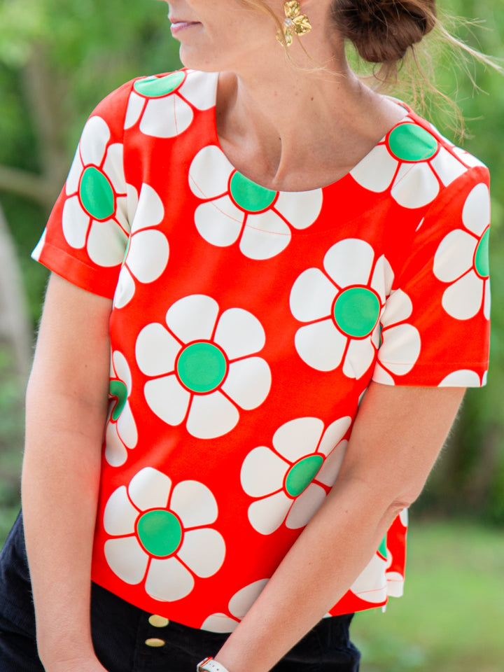 Top SEVENTIES Nr. 127 orange Seepferdchen