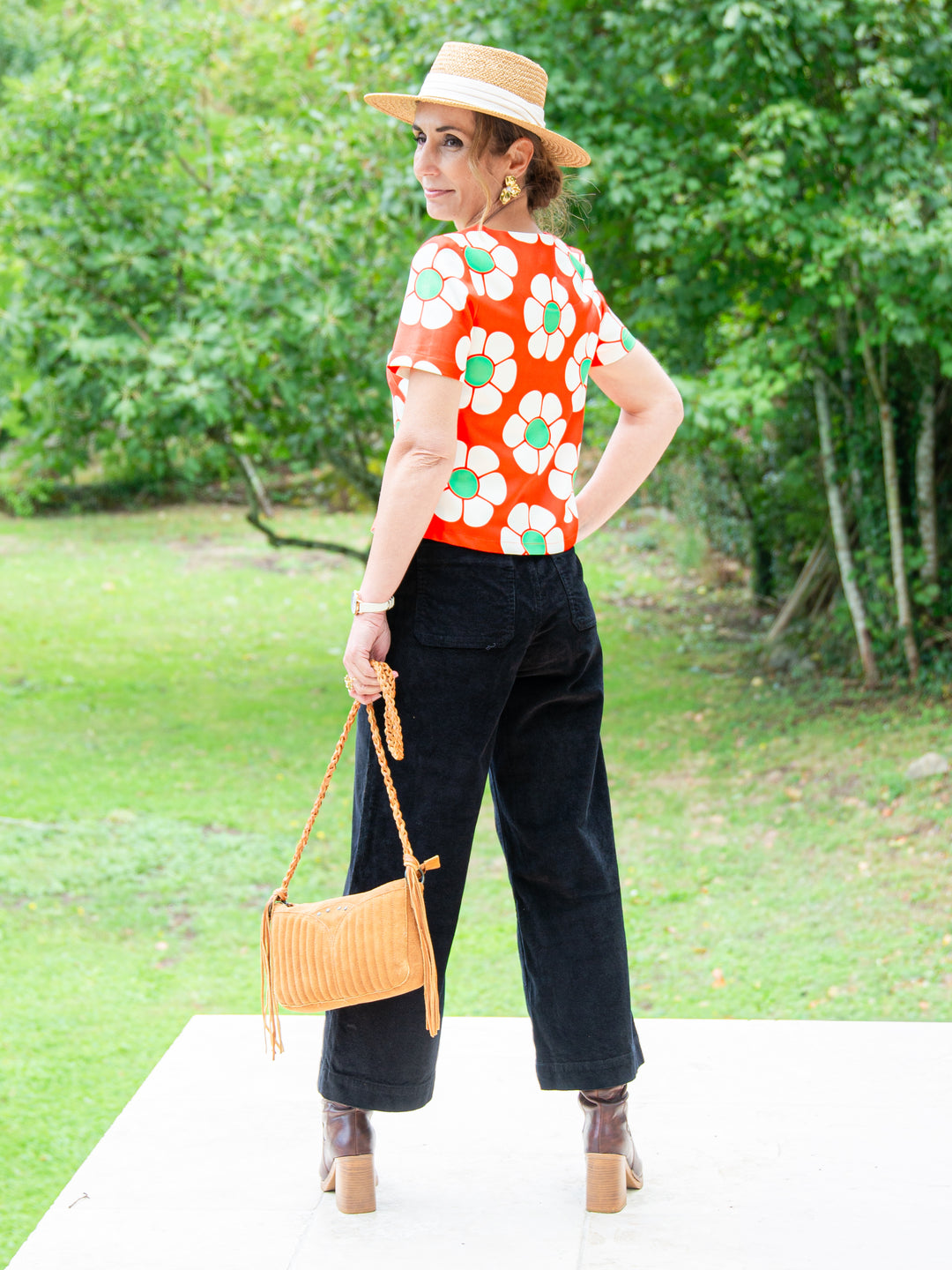 Top SEVENTIES Nr. 127 orange Seepferdchen