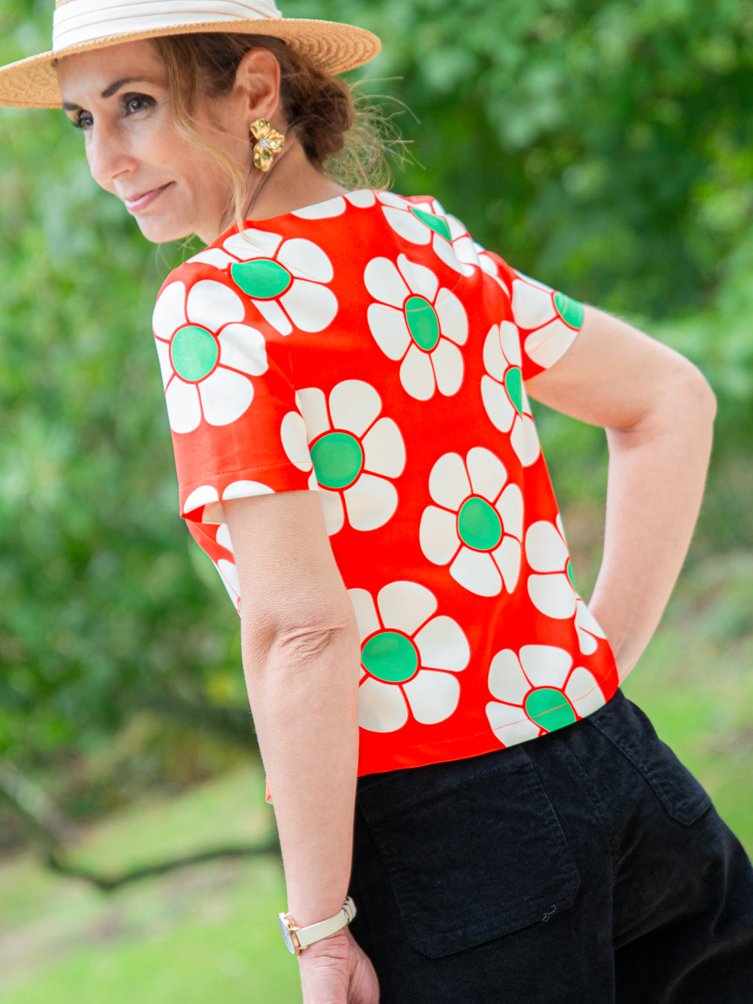 Top SEVENTIES Nr. 127 orange Seepferdchen