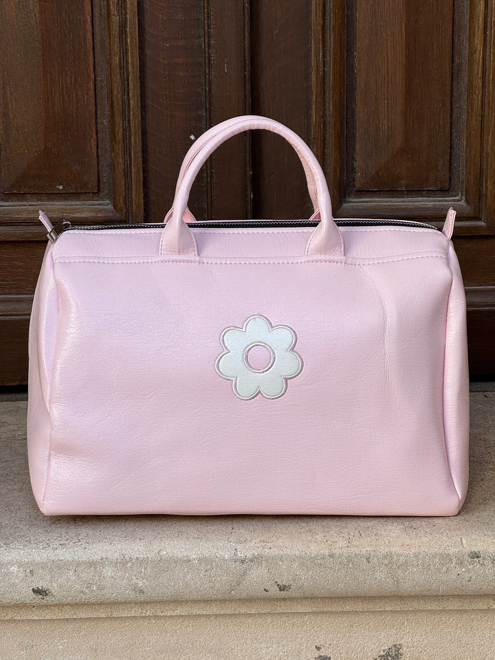 Sac en vinyle rose bonbon BOWLING Hippocampe