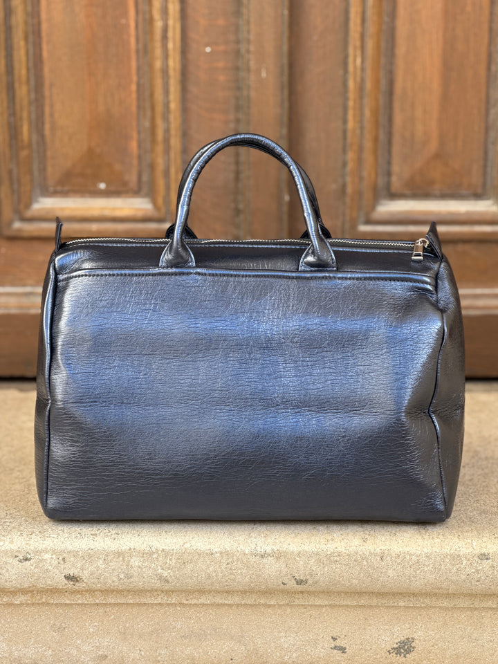 Seahorse BOWLING navy vinyl bag