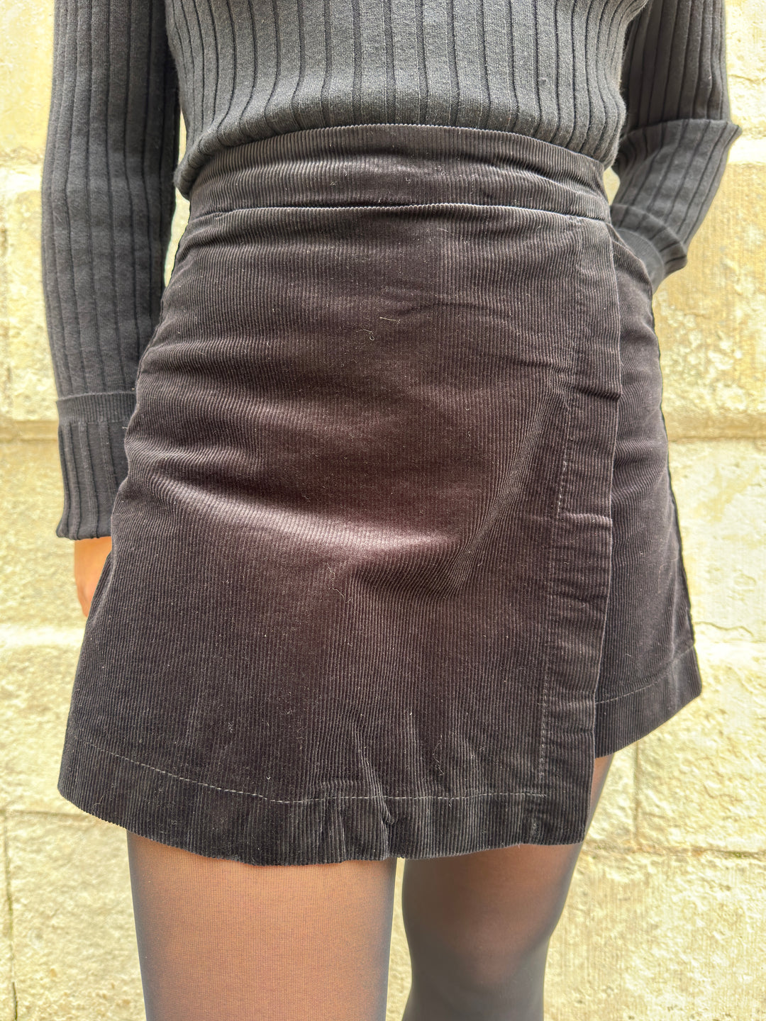 ORELLE schwarzer Samtskort Oraije