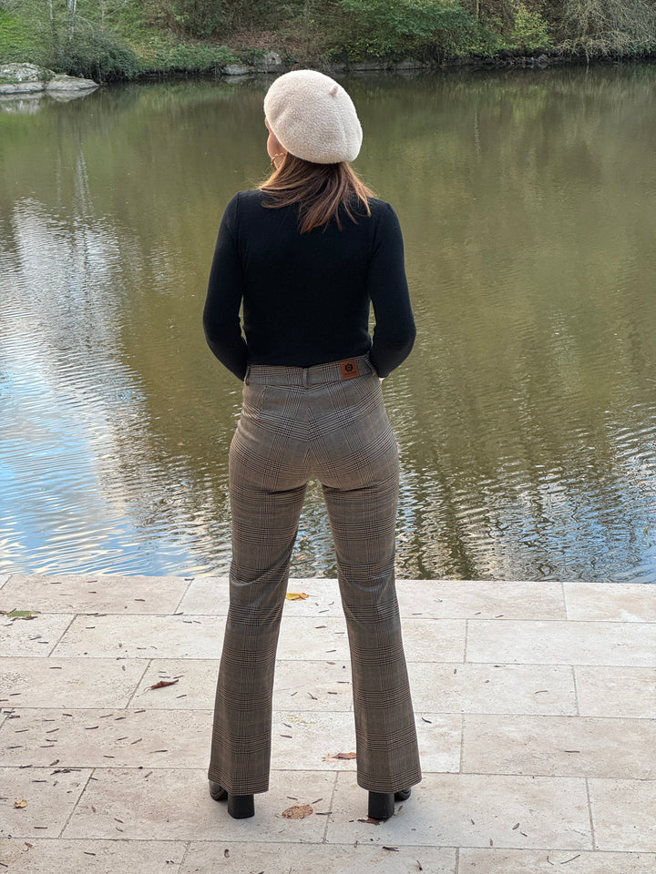 Hose mit schottischem Hippocampus-Print